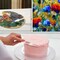 5-Piece Plastic Palette Knife Set for Acrylic Painting - Paint Spatula Tools for Oil, Canvas Art - Painting Knives for Mixing, Texturing - Pallet Knives for Art & Cake Decorating